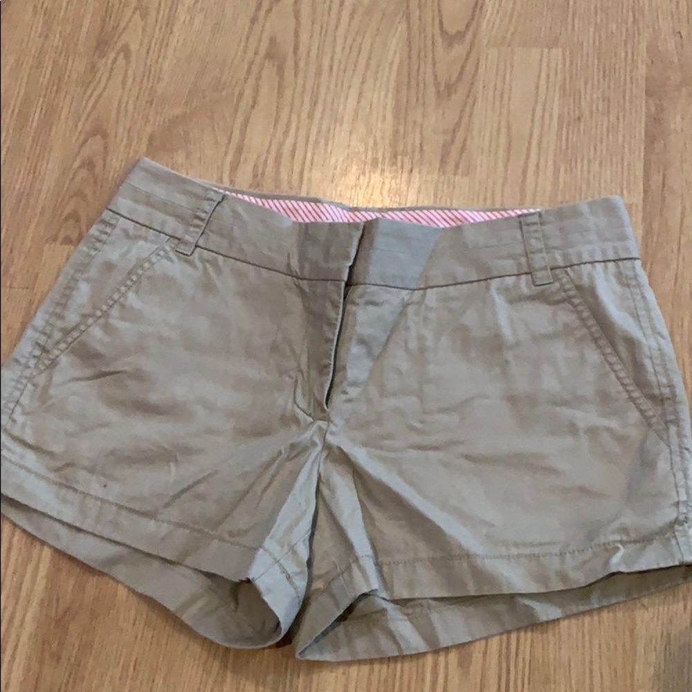 J. Crew khaki shorts